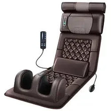 Electric Massage Mattress Air Pad Infrared Roller Electric Full Body Airbag Vibration Stretching Pressure Massage Mat