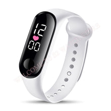 Fashion Sports Watch For Kids Children Waterproof Led Digital Watch Ultra-light Silicone Strap Teen Boys Girls WristWatch Unisex