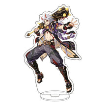 Anime Figure Genshin Impact Xiao Venti Hutao Zhongli Acrylic Stand Model Plate Desk Decor Standing Sign Keychain for Fans Gifts