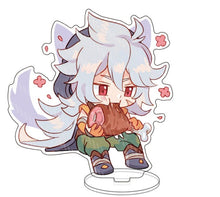 Anime Figure Genshin Impact Xiao Venti Hutao Zhongli Acrylic Stand Model Plate Desk Decor Standing Sign Keychain for Fans Gifts