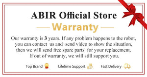 ABIR X6 Robot Vacuum Cleaner, Visual Navigation,APP Virtual Barrier,6000PA Suction,Smart Home Mop,Floor Carpet Washing Appliance