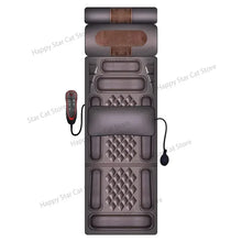Electric Massage Mattress Air Pad Infrared Roller Electric Full Body Airbag Vibration Stretching Pressure Massage Mat
