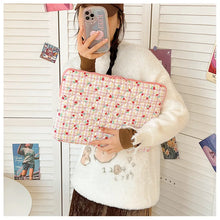 Cute Flower Laptop Sleeve 11 13 14 15.3 15 Inch Portable Table Cover Bags for Macbook Ipad Pro 11 12.9 Air HP ASUS Computer Case