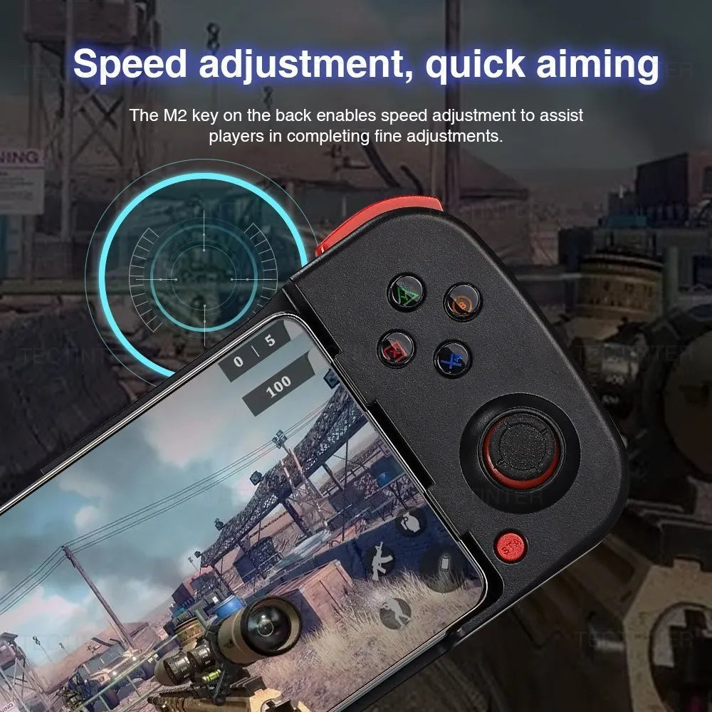 Stretchable Wireless Bluetooth Game Controller For Mobile Phone Android IOS Retractable Gamepad Joystick For PS4 PS3 Switch PC