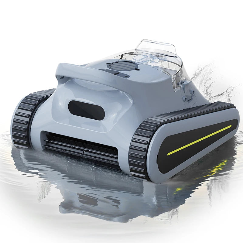 Seauto Crab Cordless Robotic Pool Cleaner Wall Climbing, Sonar Navigation, Intelligent Route Planning,120 min Battery Life