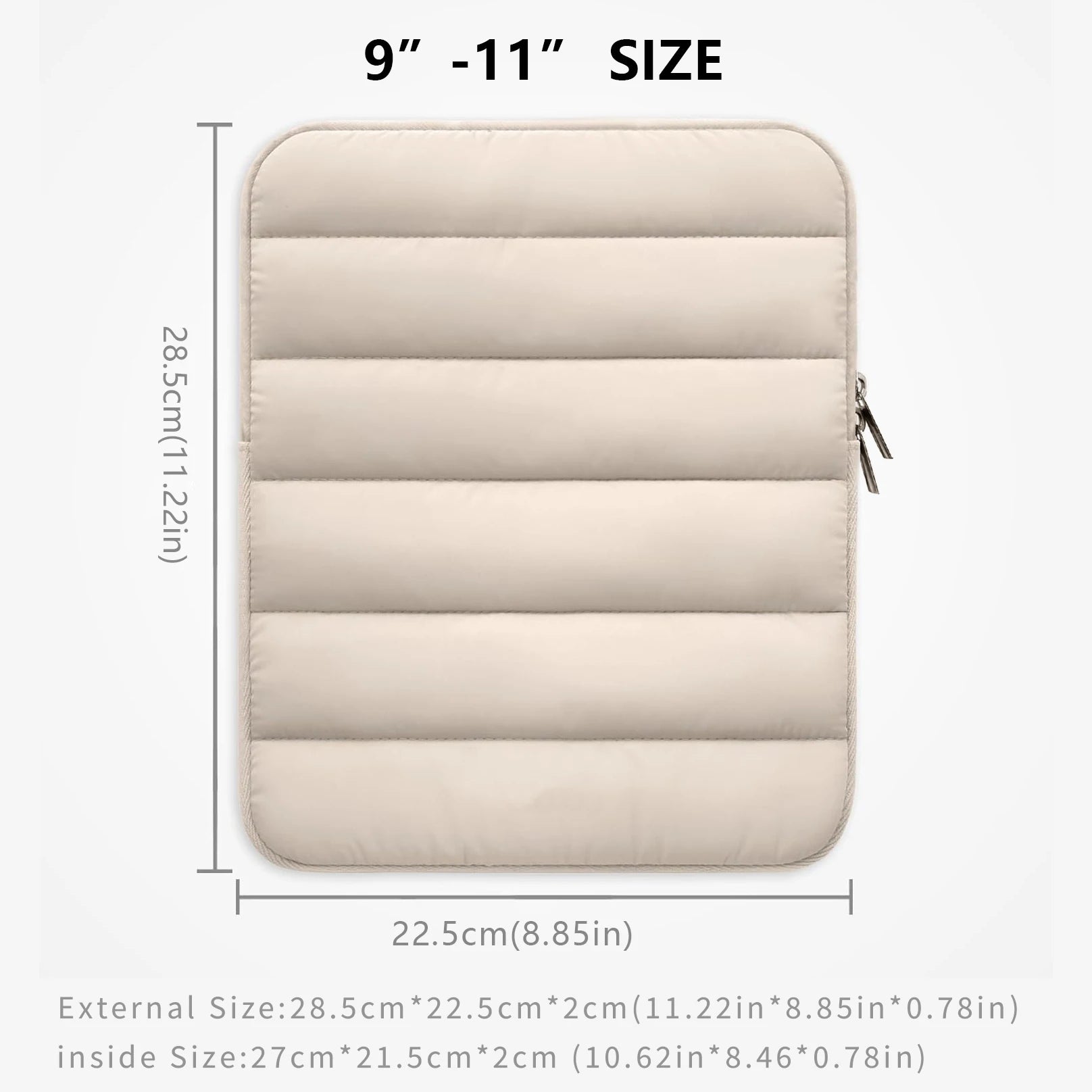 laptop bag Tablet Sleeve 9" 10" 11" 12.9" 13" 13.3" for iPad Air Pro XiaoMi Pad 5 For Samsung Huawei Lenovo Shockproof Pouch Bag