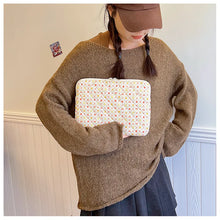 Cute Flower Laptop Sleeve 11 13 14 15.3 15 Inch Portable Table Cover Bags for Macbook Ipad Pro 11 12.9 Air HP ASUS Computer Case