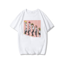 Japanese cute fun my hero academy printing casual Harajuku fashion round neck short sleeve T-shirt summer new kawaii women's clo