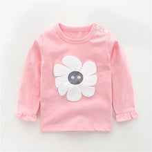 2020 New Baby Children's Clothing Cotton Long-sleeved T-shirt Korean Version Cute Tops Tee Underwear Soft Casual Bottoming Shirt