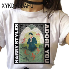 Harry Styles T Shirt Women Harajuku Tee Aesthetic Streetwear Clothes Ulzzang Tshirt Vintage Hip Hop Fashion T-shirt Female 2020