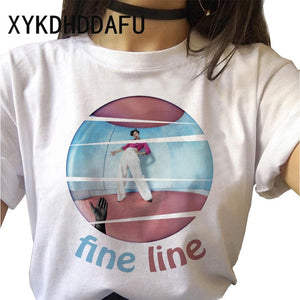 Harry Styles T Shirt Women Harajuku Tee Aesthetic Streetwear Clothes Ulzzang Tshirt Vintage Hip Hop Fashion T-shirt Female 2020