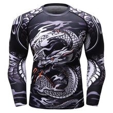 Brand New  BJJ MMA Work Out Compression Rashguard T Shirt Men VS PK Exercise 3D Fitness Tights Bodybuild Cross fit Rash Guard