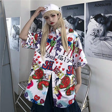 NiceMix 2020 Fashion Korean Streetwear Ladies Autumn Punk Tops Tees Women Printed Long Sleeve T Shirts Casual Hip Hop Clothing