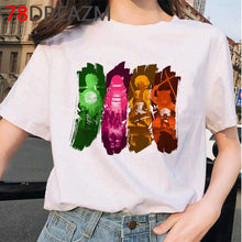 Japanese Anime Demon Slayer T Shirt Women  Ulzzang  Harajuku Shirt 90s Cartoon Graphic Kimetsu No Yaiba  Kawaii T-shirt Female