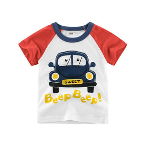 Children's T-Shirt Children for Boys  a Boy Girls Kids Kid's Shirts Child Baby Toddler Cotton Cartoon Tee Tops Clothing Short