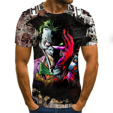 3D Printed T Shirt Men Joker Face Casual O-neck Male Tshirt Clown Short Sleeve Funny T Shirts 2020 Summer Tee Shirt Homme