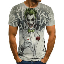 3D Printed T Shirt Men Joker Face Casual O-neck Male Tshirt Clown Short Sleeve Funny T Shirts 2020 Summer Tee Shirt Homme