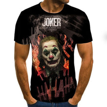 3D Printed T Shirt Men Joker Face Casual O-neck Male Tshirt Clown Short Sleeve Funny T Shirts 2020 Summer Tee Shirt Homme