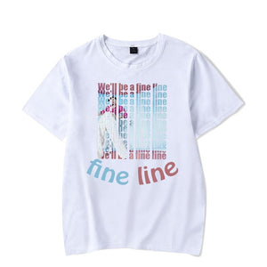 Harry Styles Fine Line Korean T Shirt Women Fashion Tops Shirts Short Sleeve Round Nack T-Shirts Leisure Top Tee Casual Ladies