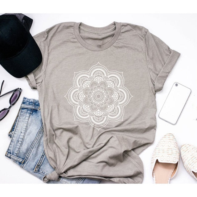 Women Floral Print Short Sleeve Tee Shirts Summer O Neck Casual Tshirts 2020 New Fashion Plus Size 5XL T Shirt Tops Tees Mujer