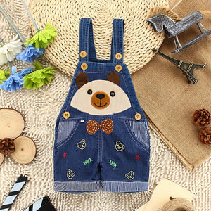 IENENS Summer 1PC Kids Baby Boys Clothes Clothing Short Trousers Toddler Infant Boy Pants Denim Shorts Jeans Overalls Dungarees