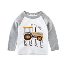 Kids Shirts T-Shirt for Children's Children Girls Boys a Boy Shirt Child Kid's Dinosaur Kid Cotton Cartoon Tops Clothing Clothes