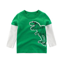 Kids Shirts T-Shirt for Children's Children Girls Boys a Boy Shirt Child Kid's Dinosaur Kid Cotton Cartoon Tops Clothing Clothes