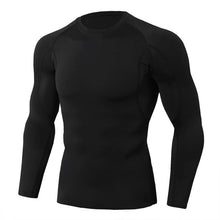 Dry Fit Compression Shirt Men Rashgard Fitness Long Sleeves Running Shirt Men Gym T Shirt Football Jersey Sportswear Sport Tight