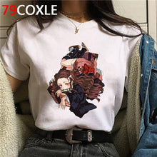 Hot Demon Slayer Funny Cartoon T Shirt Men Fashion Kimetsu No Yaiba T-shirt Graphic Japanese Anime Tshirt Hip Hop Top Tees Male