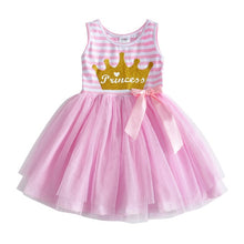 DXTON Girls Clothes 2020 New Summer Princess Dresses Flying Sleeve Kids Dress Unicorn Party Girls Dresses Children Clothing 3-8Y