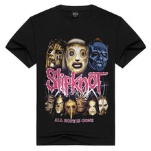 Men/Women Slipknot t shirt heavy metal tshirts Summer Tops Tees all hope is gone T-shirt Men Rock band t-shirts Plus Size