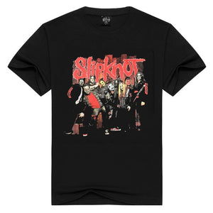 Men/Women Slipknot t shirt heavy metal tshirts Summer Tops Tees all hope is gone T-shirt Men Rock band t-shirts Plus Size