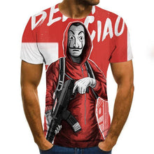 Hot Sale Clown T Shirt Men/women Joker Face 3D Printed Terror Fashion T-shirts size XXS-6XL