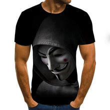 Hot Sale Clown T Shirt Men/women Joker Face 3D Printed Terror Fashion T-shirts size XXS-6XL