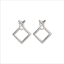 Hot Trendy Cute Nickel Free Earrings Fashion Jewelry  Earrings Square Stud Earrings For Women Brincos Statement Earrings