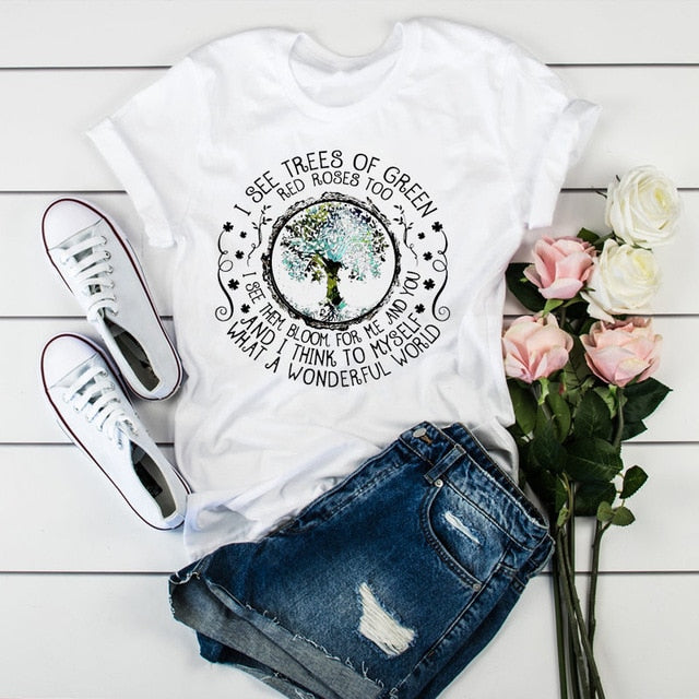 Summer New 90 ’s Leopard Heartbeat Short Sleeve Print Clothing Women's T-Shirt Harajuku Graphic Clothing Women's Top Retro Tops