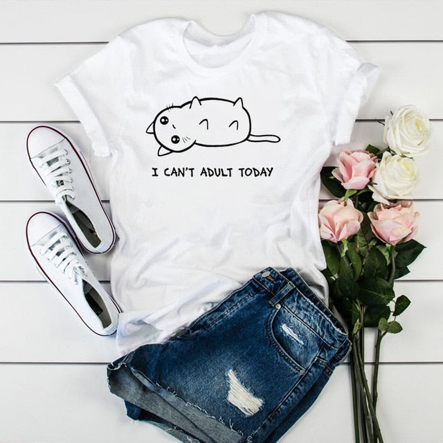Summer New 90 ’s Leopard Heartbeat Short Sleeve Print Clothing Women's T-Shirt Harajuku Graphic Clothing Women's Top Retro Tops