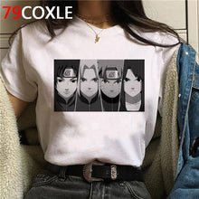 Naruto Summer Harajuku Cool Tshirt Unisex 90s T Shirt Japanese Anime Funny Cartoon T-shirt Streetwear Hip Hop Top Tees Male