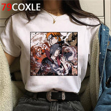 Naruto Summer Harajuku Cool Tshirt Unisex 90s T Shirt Japanese Anime Funny Cartoon T-shirt Streetwear Hip Hop Top Tees Male