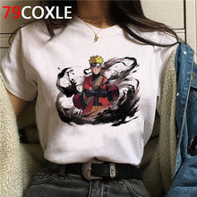 Naruto Summer Harajuku Cool Tshirt Unisex 90s T Shirt Japanese Anime Funny Cartoon T-shirt Streetwear Hip Hop Top Tees Male