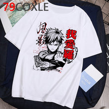 Naruto Fashion Japanese Anime T Shirt Men Sasuke Funny Cartoon T-shirt Casual Cool Streetwear Tshirt Couple Hip Hop Top Tee Male