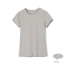 High Quality 18 Color S-3XL Plain T Shirt Women Cotton Elastic Basic T-shirts Female Casual Tops Short Sleeve T-shirt Women 002