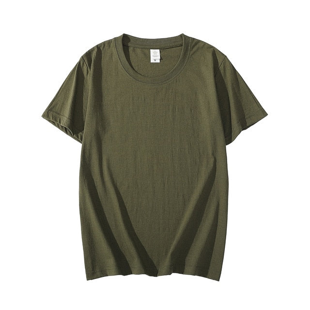 MRMT 2020 Brand New Cotton Men's T-shirt Short-sleeve Man T shirt Short Sleeve Pure Color Men t shirt T-shirts For Male Tops