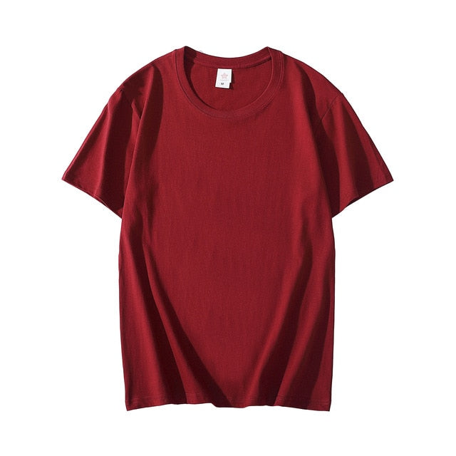 MRMT 2020 Brand New Cotton Men's T-shirt Short-sleeve Man T shirt Short Sleeve Pure Color Men t shirt T-shirts For Male Tops