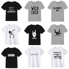 2019 New Summer Boys T Shirt Fashion Print Kids T Shirt For Boy Cotton Short Sleeve Baby Girls T Shirt Children's Clothes Brand