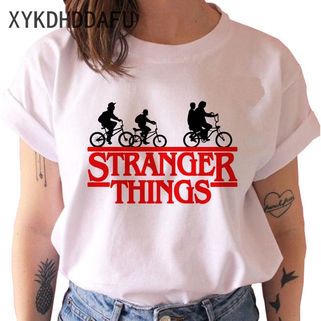 Stranger Things Season 3 T Shirt Men/women Upside Down Eleven Tshirt Male Graphic T-shirt Top Tee Shirts Funny Clothing Harajuku