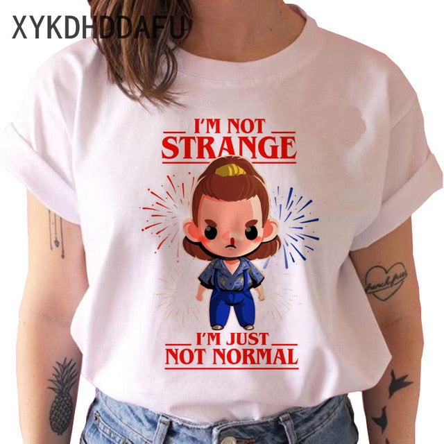 Stranger Things Season 3 T Shirt Men/women Upside Down Eleven Tshirt Male Graphic T-shirt Top Tee Shirts Funny Clothing Harajuku