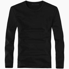 2020 Elastic Mens T-Shirt V-Neck Long Sleeve Men T Shirt For Male Lycra And Cotton T-Shirts Man Clothing TShirt Brand Tees