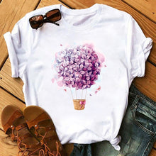 Maycaur Vogue T Shirt Women Summer Casual Tshirts Tees Harajuku Korean Style Graphic Tops New Kawaii Short Sleeve Female T-shirt