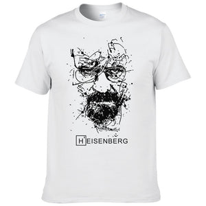 2017 New Fashion Breaking Bad T Shirts Men Heisenberg Camisetas Hombre Men Cool Tee Shirt Tops Short Sleeve Cotton T-shirts #191